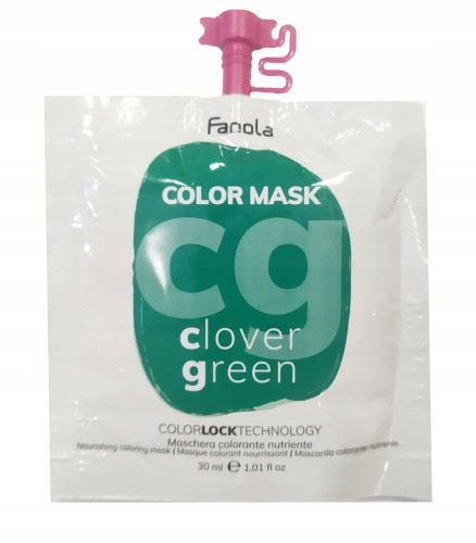 FANOLA COLOR MASK CLOVE GREEN MASKA KOLORYZUJĄCA ZIELONA 30ML 