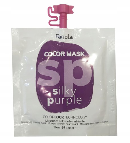 FANOLA COLOR MASK SILKY PURPLE MASKA KOLORYZUJĄCA FIOLETOWA 30ML