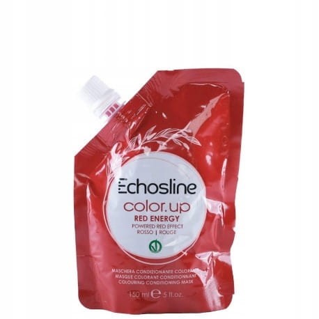 ECHOSLINE COLOR UP RED ENERGY MASKA KOLORYZUJĄCA CZERWONA 150ML 