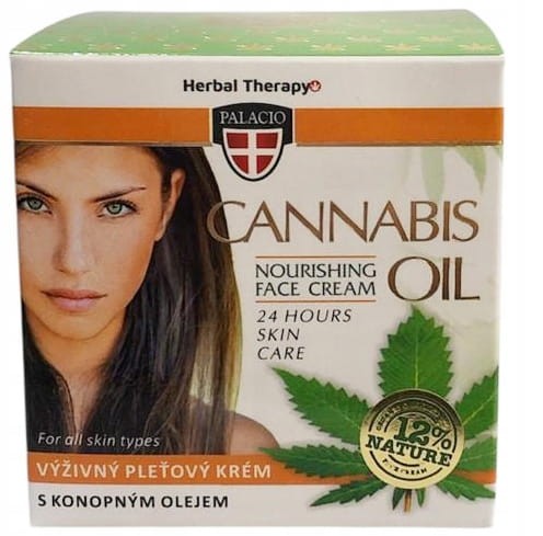 PALACIO REGENERACYJNY KREM Z OLEJEM Z KONOPI 50ml ELASTYCZNA SKÓRA