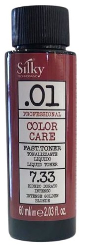 SILKY .01 FAST TONER 7.33 INTENSYWNY ZŁOTY BLOND 60ML