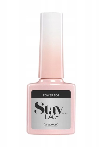 StayLAC Top Hybrydowy do paznokci UV Gel Polish POWER TOP 5 ml