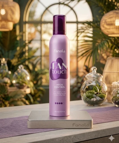 FANOLA FAN TOUCH HIGH CONTROL Bardzo mocna pianka do stylizacji 300ml
