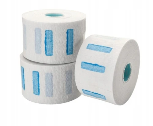 Kołnierzyki fryzjerskie ochronne w rolce Eko-Higiena 5x100 sztuk białe