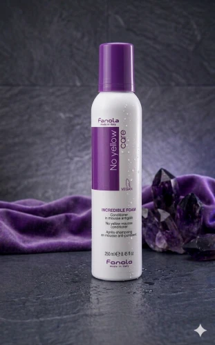 Fanola No Yellow Incredible Foam neutralizująca odżywka w piance 250ml 