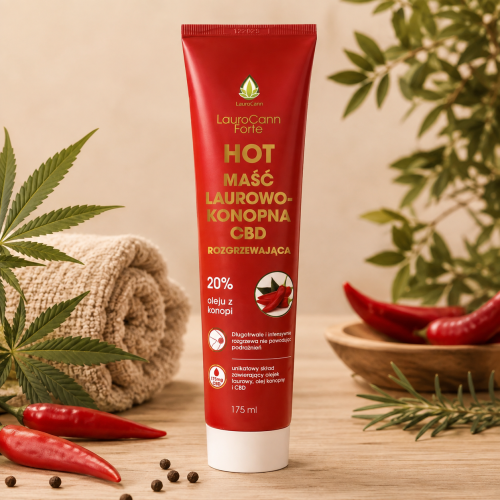 LAUROCANN MAŚĆ LAUROWO- KONOPNA HOT 175ML.png