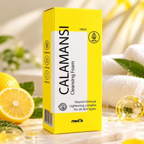 med B Calamansi 180 ml – koreańska pianka oczyszczająca do twarzy, która pomaga usuwać zanieczyszczenia i pozostałości makijażu. Przeznaczona do codziennej pielęgnacji skóry, pozostawia ją odświeżoną i czystą. Dostępna w sklepie ART FRYZ.